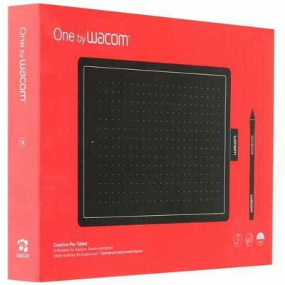 Графический планшет Wacom/One Medium (CTL-672) Чёрный(621076)