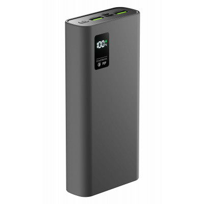 Зарядное устройство Power bank Olmio QR-20 20000mAh QuickCharge3.0 серый