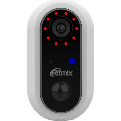 Видеокамера аккумуляторная Ritmix IPC-240B Tuya белый
