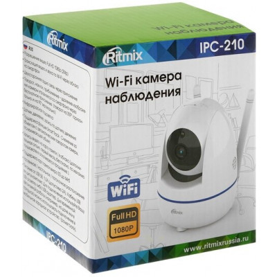 Видеокамера внутренняя Ritmix IPC-210 белый