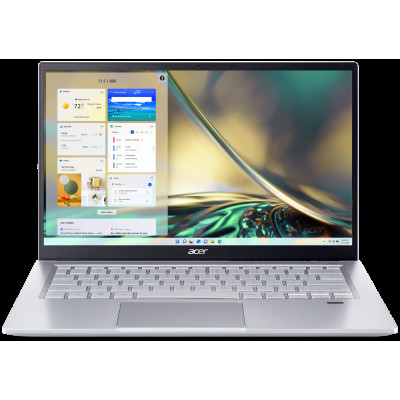 Ноутбук Acer/Swift 3 SF314-43/Ryzen 5/5500U/2,1 GHz/16 Gb/SSD/512 Gb/No ODD/Radeon/Graphics/256 Mb/14 ''/1920x1280/Windows 11/Home/64/FPS/Серебристый