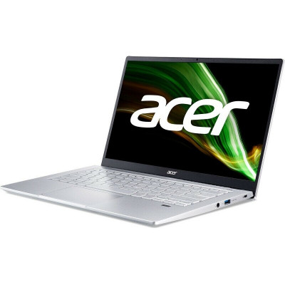 Ноутбук Acer/Swift 3 SF314-43/Ryzen 5/5500U/2,1 GHz/16 Gb/SSD/512 Gb/No ODD/Radeon/Graphics/256 Mb/14 ''/1920x1280/Windows 11/Home/64/FPS/Серебристый