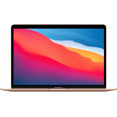 Ноутбук Apple MacBook Air 13,3 Apple chip M1/8Gb/SSD 256Gb/Gold/IOS(MGND3RU/A)