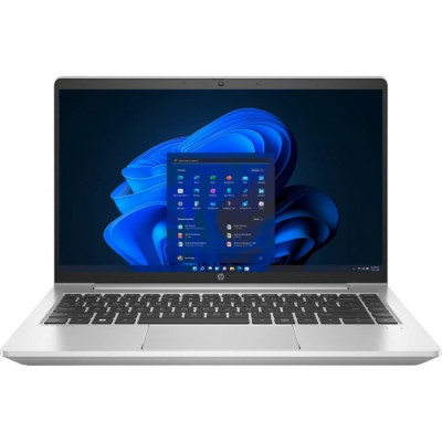 Ноутбук HP Europe/ProBook 445 G9/3г/Ryzen 5/5625U/2,3 GHz/8 Gb/PCIe NVMe SSD/512 Gb/No ODD/Radeon/Graphics/256 Mb/14 ''/1920x1080/Windows 11/Pro/64/FP