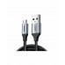 Кабель UGREEN US290 USB 2.0 A to Micro USB Cable Nickel Plating Aluminum Braid 2m (Black), 60148