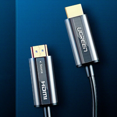 Кабель Ugreen HD132 HDMI 2.0  Male To Male Fiber Optic Cable 40M, 50218