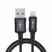 Кабель ACEFAST USB-C-Lightning, C4-02, 1.8м, алюминий, черный