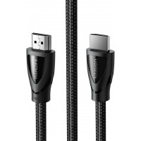 Кабель Ugreen HD140 HDMI A M/M Cable with Braided, 1m, 80401