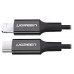 Кабель Ugreen US171 Lightning To Type-C 2.0 Male Cable Black 1M, 60751