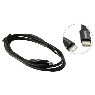 Кабель Ugreen US171 Lightning To Type-C 2.0 Male Cable Black 1M, 60751