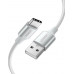 Кабель UGREEN US288 USB-A 2.0 to USB-C Cable Nickel Plating Aluminum Braid 1.5m (White)