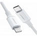 Кабель Ugreen US171 Lightning To Type-C 2.0 Male Cable White 2M, 60749