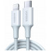 Кабель Ugreen US171 Lightning To Type-C 2.0 Male Cable White 2M, 60749