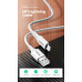 Кабель Ugreen US155 Lightning To USB 2.0 A Male Cable/White 1.5M, 80315