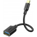 Кабель UGREEN US154 USB-C Male to USB 3.0 A Female Cable (Black)