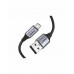 Кабель UGREEN US290 Micro USB 2.0 Cable 1M Metal/Black, 60146