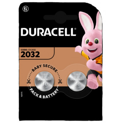 Батарейка Duracell LI 2032 1BL-2шт VENx 3V (023369)
