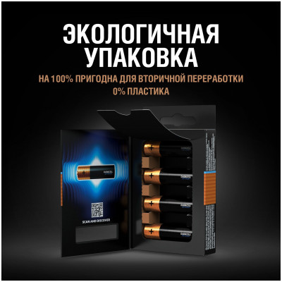 Duracell батарейка OPTIMUM AA 4BKP CEE (5000394158696)