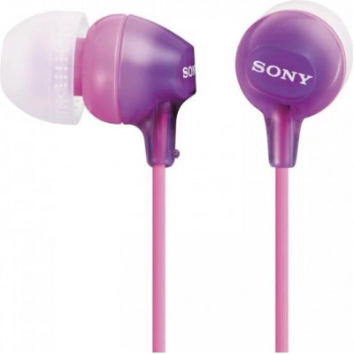 Наушники-вкладыши Sony MDREX15LPV.AE, фиолетовый