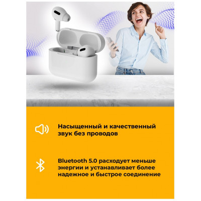 Наушники-вкладыши беспроводные Ritmix RH-850BTH TWS черный