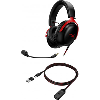 Гарнитура игровая HyperX Cloud III Red (727A9AA)