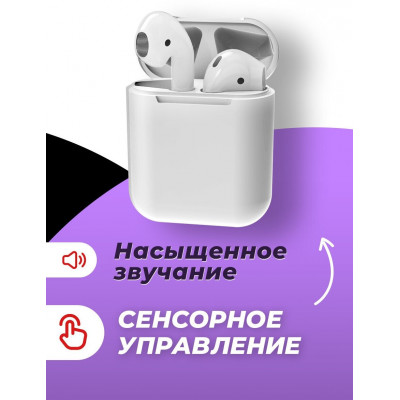 Наушники-вкладыши беспроводные Ritmix RH-825BTH TWS красный