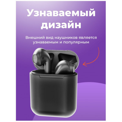 Наушники-вкладыши беспроводные Ritmix RH-825BTH TWS красный