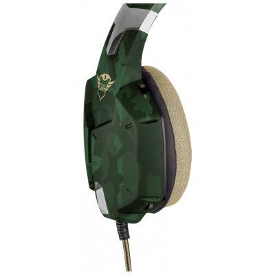 Наушники гарнитура игровая Trust GXT 322D CARUS HEADSET desert camo