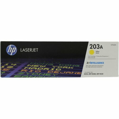 Картридж HP CF542A HP 203A Yellow LaserJet Toner Cartridge for M254/M280