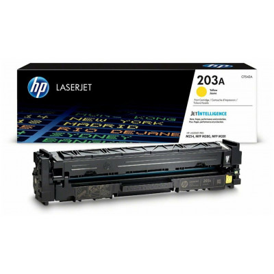 Картридж HP CF542A HP 203A Yellow LaserJet Toner Cartridge for M254/M280