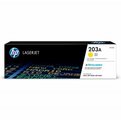 Картридж HP CF542A HP 203A Yellow LaserJet Toner Cartridge for M254/M280