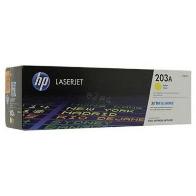 Картридж HP CF542A HP 203A Yellow LaserJet Toner Cartridge for M254/M280