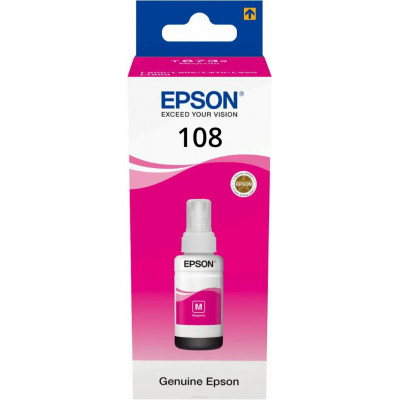 Картридж Epson C13T09C34A 108 EcoTank ink Magenta