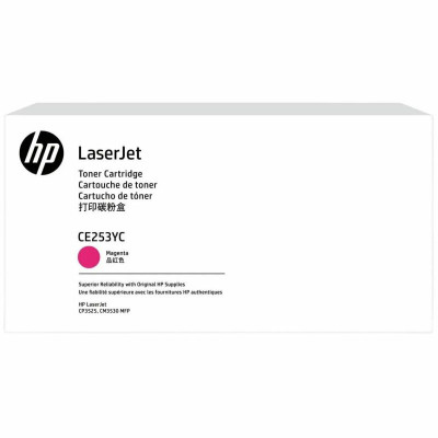 Картридж HP CE253YC пурпурный, № 504Y