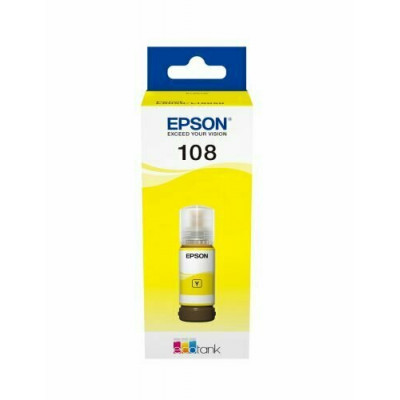 Картридж Epson C13T09C44A 108 EcoTank ink Yellow