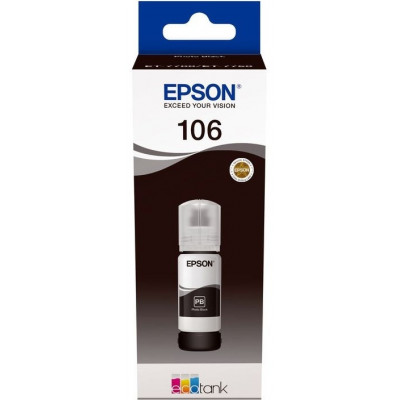 Чернила Epson C13T00R140  для L7160/L7180 чёрный