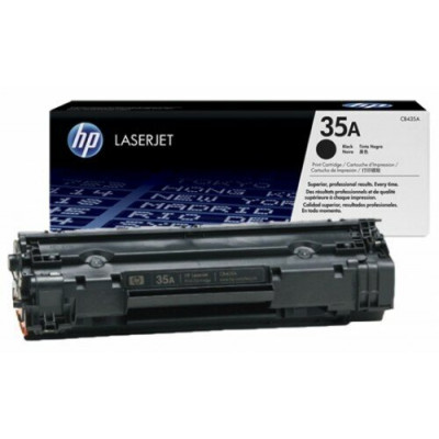 Картридж лазерный HP CB435A, черный, На 1500 страниц для HP LaserJet P1005/P1006