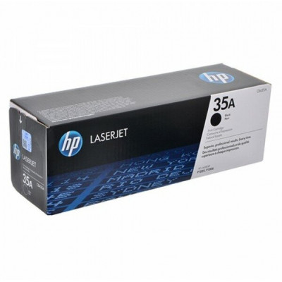 Картридж лазерный HP CB435A, черный, На 1500 страниц для HP LaserJet P1005/P1006