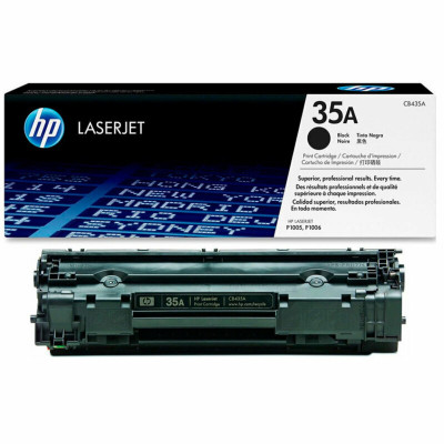 Картридж лазерный HP CB435A, черный, На 1500 страниц для HP LaserJet P1005/P1006