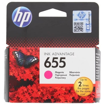 Картридж струйный HP CZ111AE №655 Magenta Ink Cartridge для HP DJ 3525, 4615, 4625, 5525, 6525 e-All-in-One