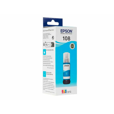 Картридж Epson C13T09C24A 108 EcoTank ink Cyan