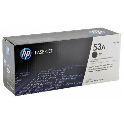 Картридж лазерный HP Q7553A, черный, На 3000 страниц (5% заполнение) для HP LaserJet P2014/P2015