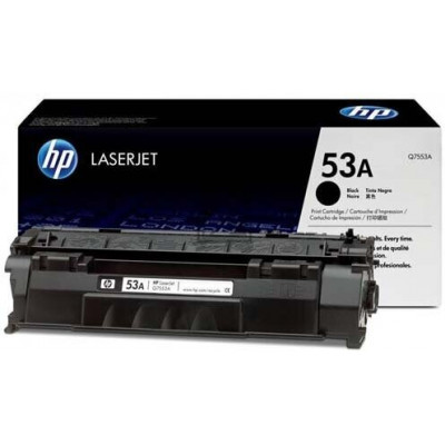 Картридж лазерный HP Q7553A, черный, На 3000 страниц (5% заполнение) для HP LaserJet P2014/P2015