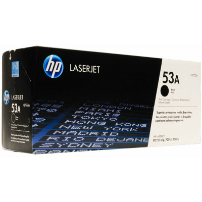 Картридж лазерный HP Q7553A, черный, На 3000 страниц (5% заполнение) для HP LaserJet P2014/P2015