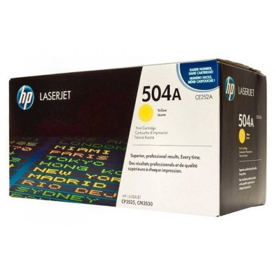 Картридж HP CE252YC, желтый