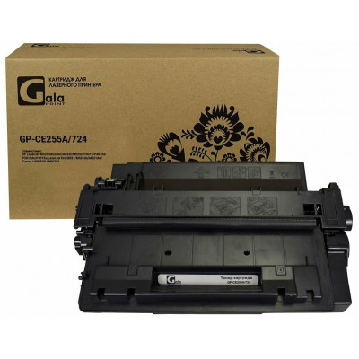 Картридж лазерный HP CE255A черный, для Laser Jet P3015/P3011, 6000 страниц