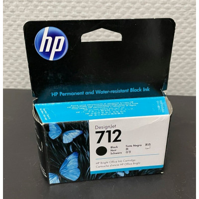 Струйный картридж HP DesignJet 712, 38 мл, черный, 3ED70A