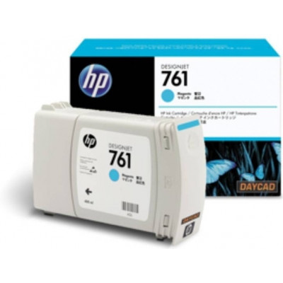 Картридж HP CM994A, №761, 400 мл, для HP Designjet T7100(CQ105A), голубой