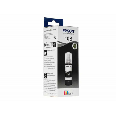 Картридж Epson C13T09C14A 108 EcoTank ink Black