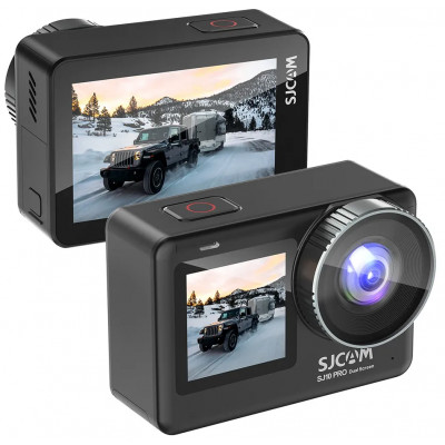 Экшн-камера SJCAM SJ10PRO DUAL SCREEN  BLACK